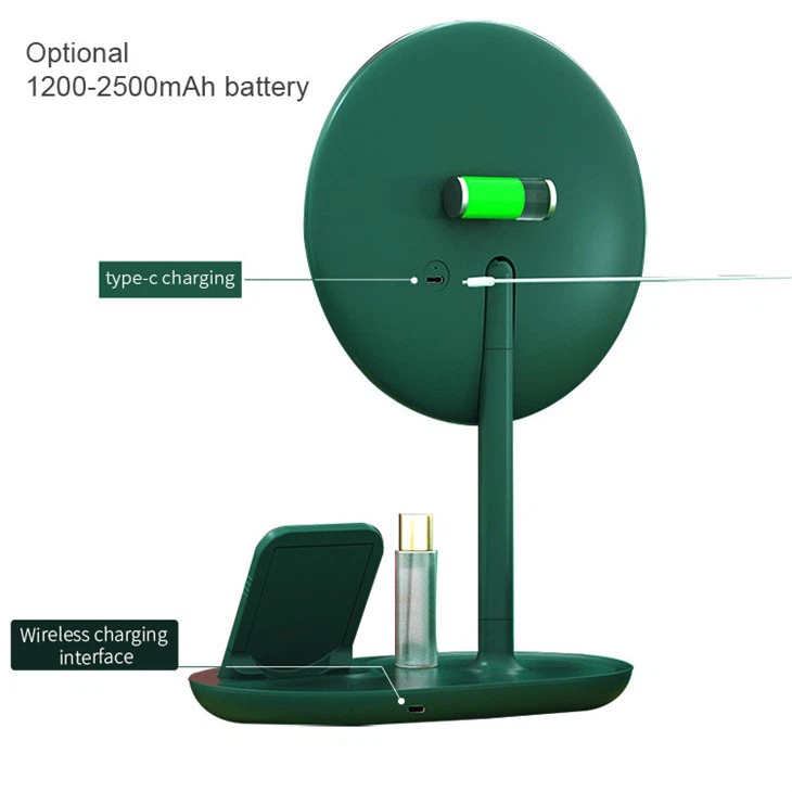 desktop mirror with wireless charger (3)_