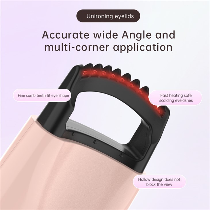 Portable Heated Eyelash Curler  (2)