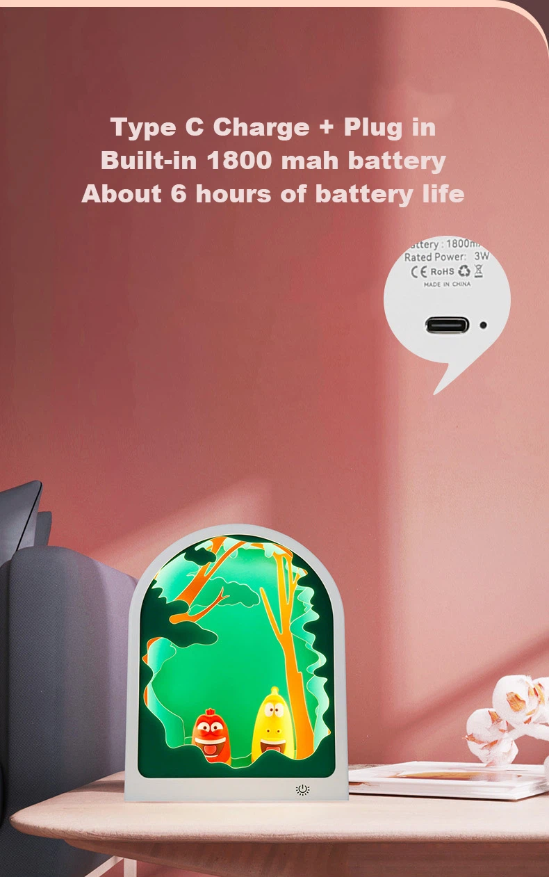 Larva night light 6 Larva night light 6